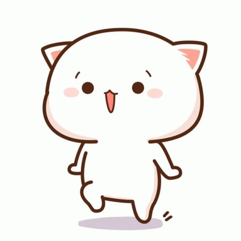 Happy Peach cat